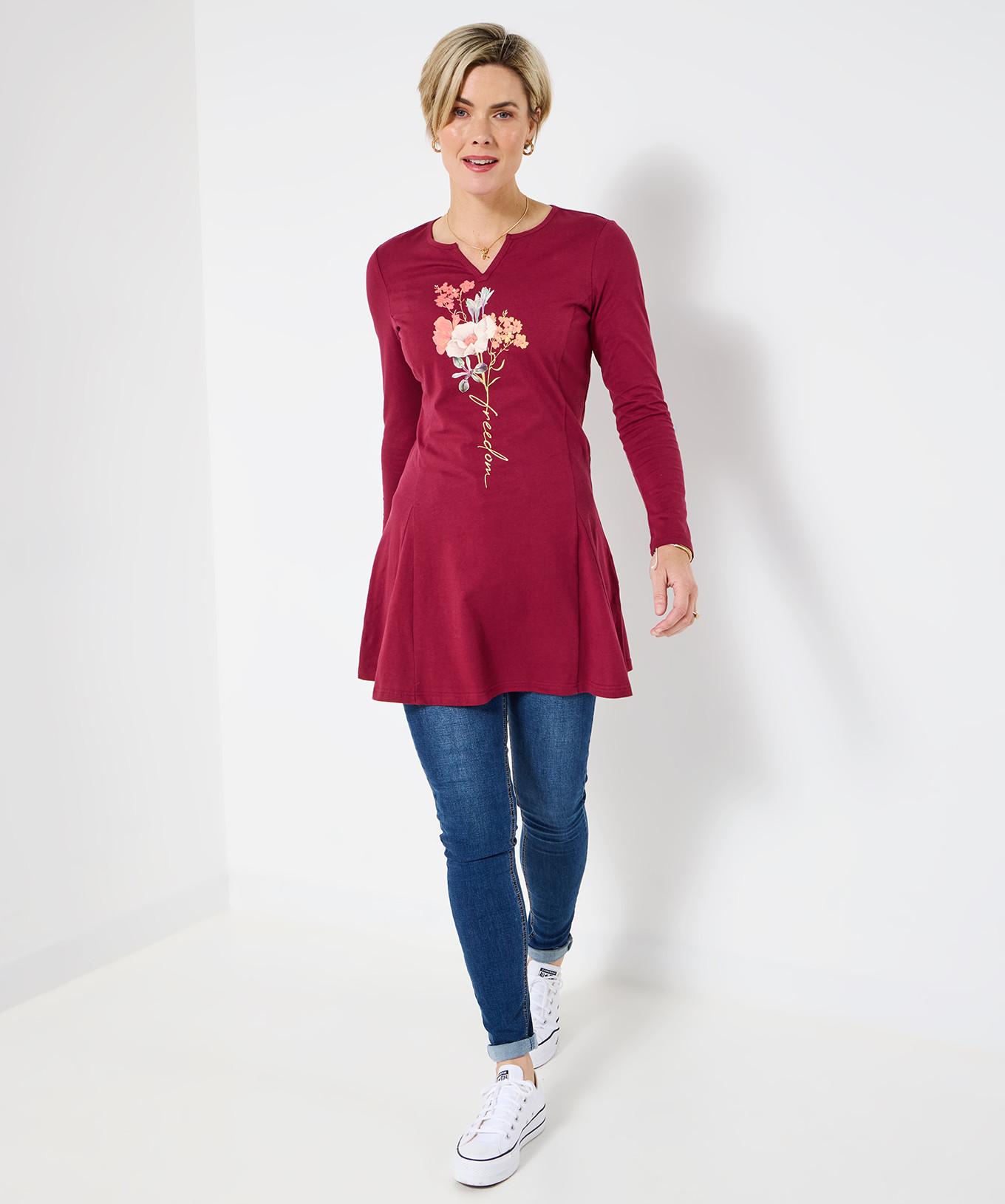 Joe Browns Tunica in jersey fantasia floreale  