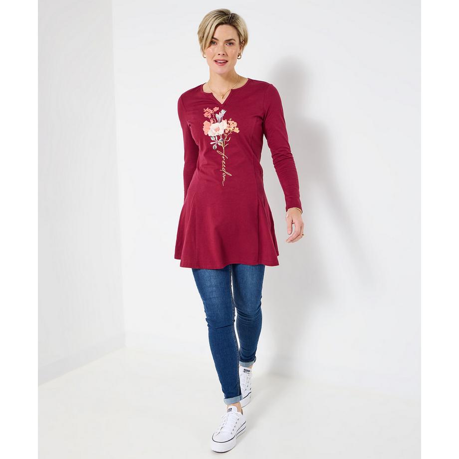 Joe Browns Jersey Tunika Blumenmuster  