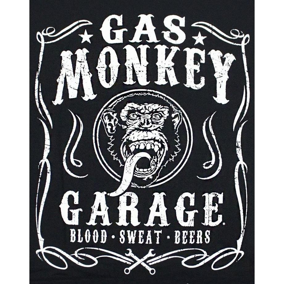 Gas Monkey Garage Blood Sweat and Beers T-Shirt  
