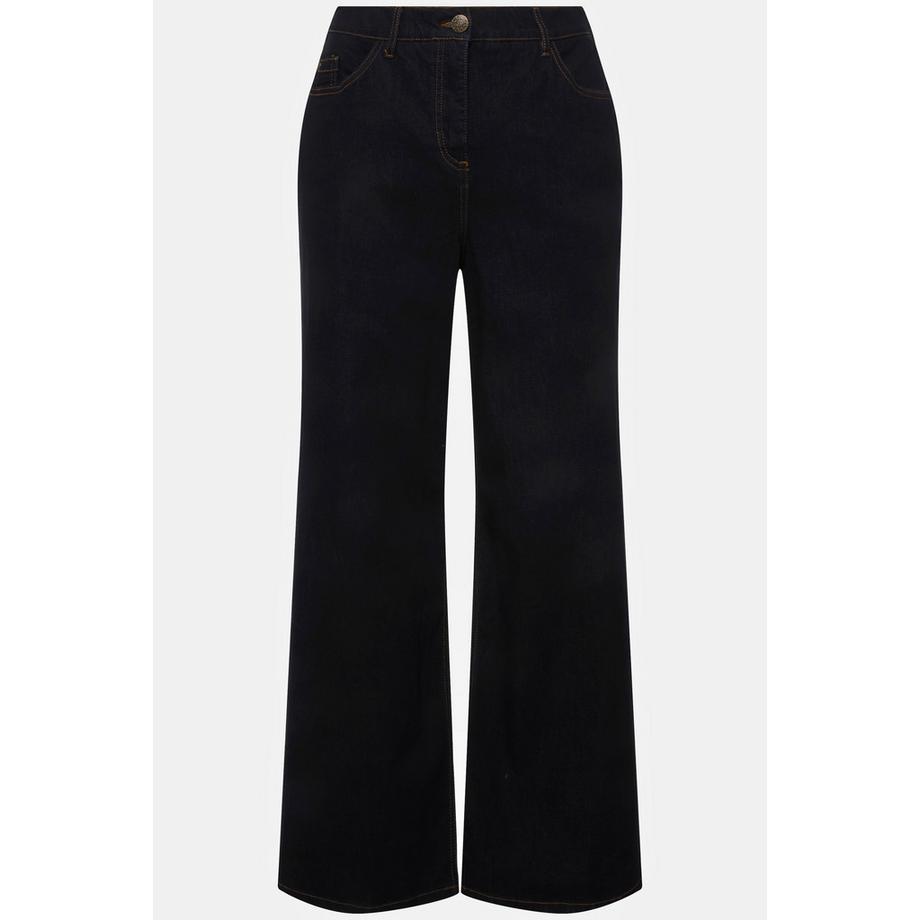 Ulla Popken Mary Jambe Large 5-Poches Taille Confort Jeans  