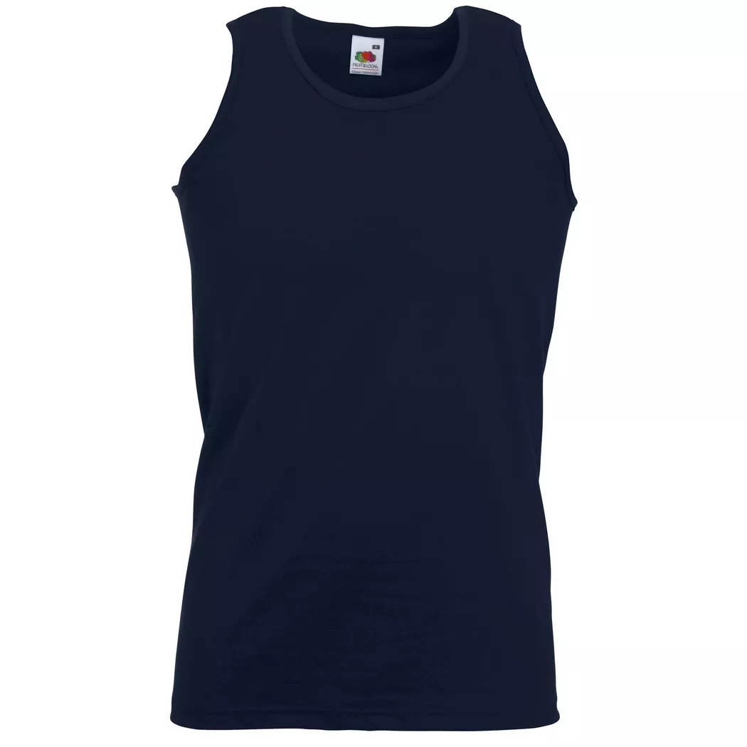 Fruit of the Loom - Sportlich Weste Tank Top, für Herren, Marine, Größe XXL