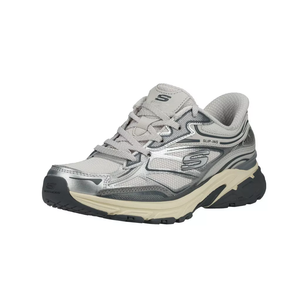 Skechers - Sneaker, für Damen, Silber, Größe 39
