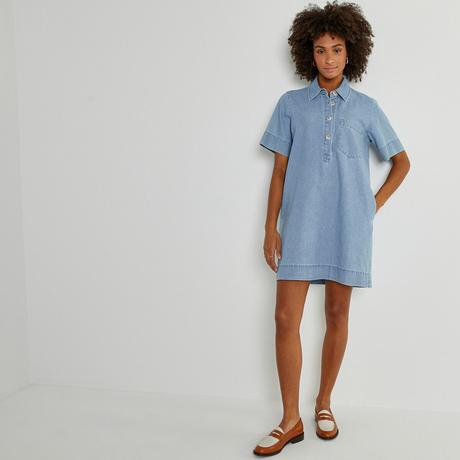 La Redoute Collections  Robe courte en denim 