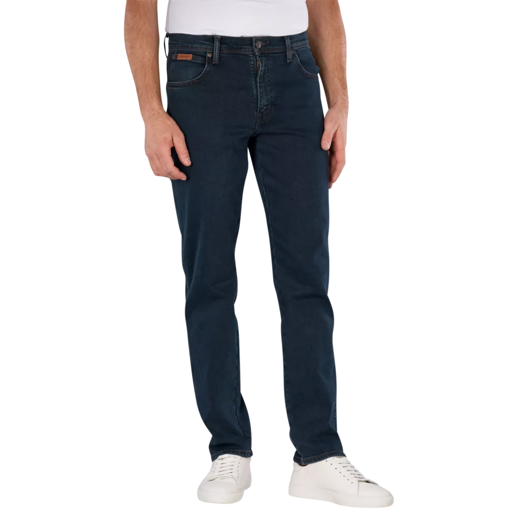 Wrangler - Texas Jeans Straight Fit, für Herren, Nachtblau, Größe W32/L32