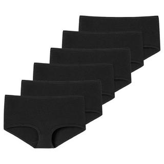 Schiesser Confezione da 6 Shorts in Cotone Biologico  