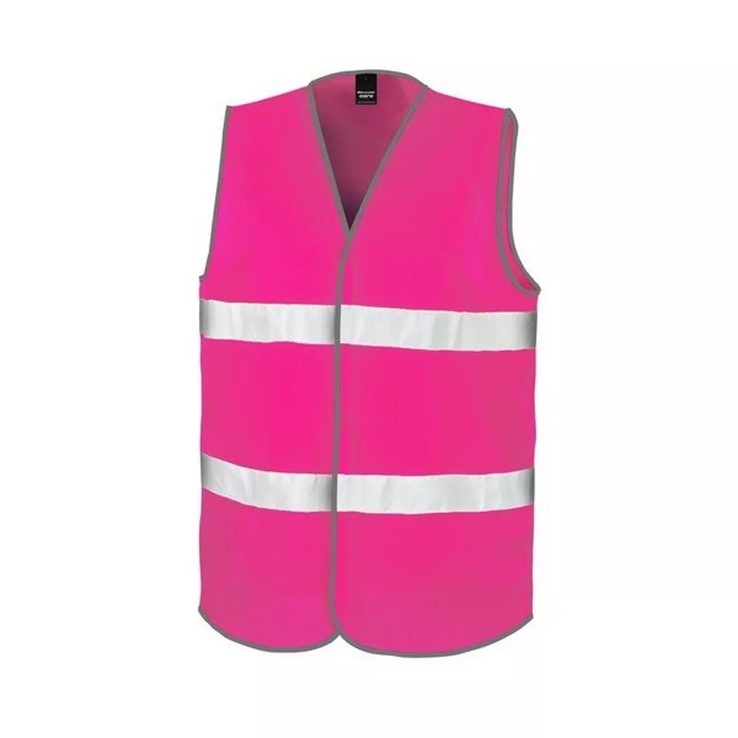 Result - Core Hi Vis Sicherheitsweste, S, Pink