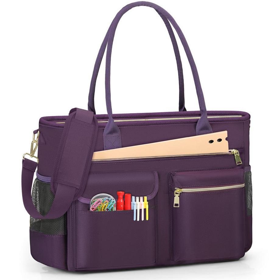 Lehrertasche Große Laptoptasche l Arbeitstasche mit Isoliertasche