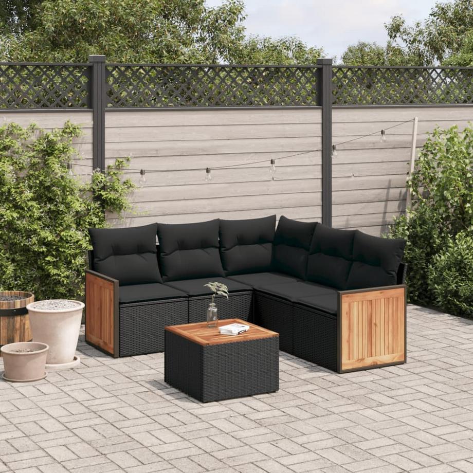 VidaXL Garten sofagarnitur poly-rattan  