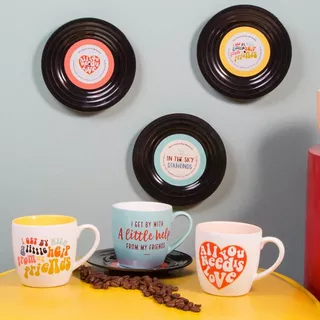 Mugs Tassen Set Lyrical Mug Friends  