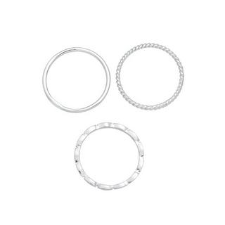 Elli  Ring Stapelringe Stacking 3Er Set 