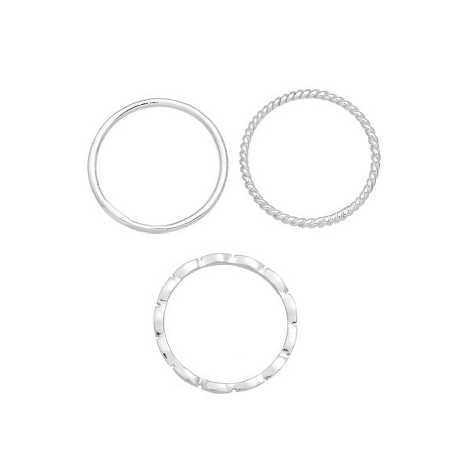 Elli  Ring Stapelringe Stacking 3Er Set 
