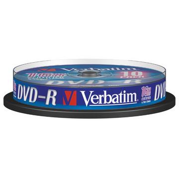 Verbatim DVD-R Matt Silver 4,7 GB 10 pz
