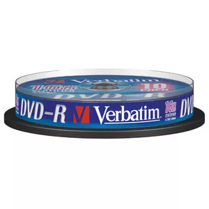 Verbatim DVD-R Matt Silver 4,7 GB 10 pz