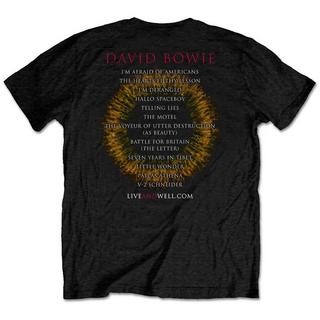 David Bowie  LiveAndWell.com TShirt 