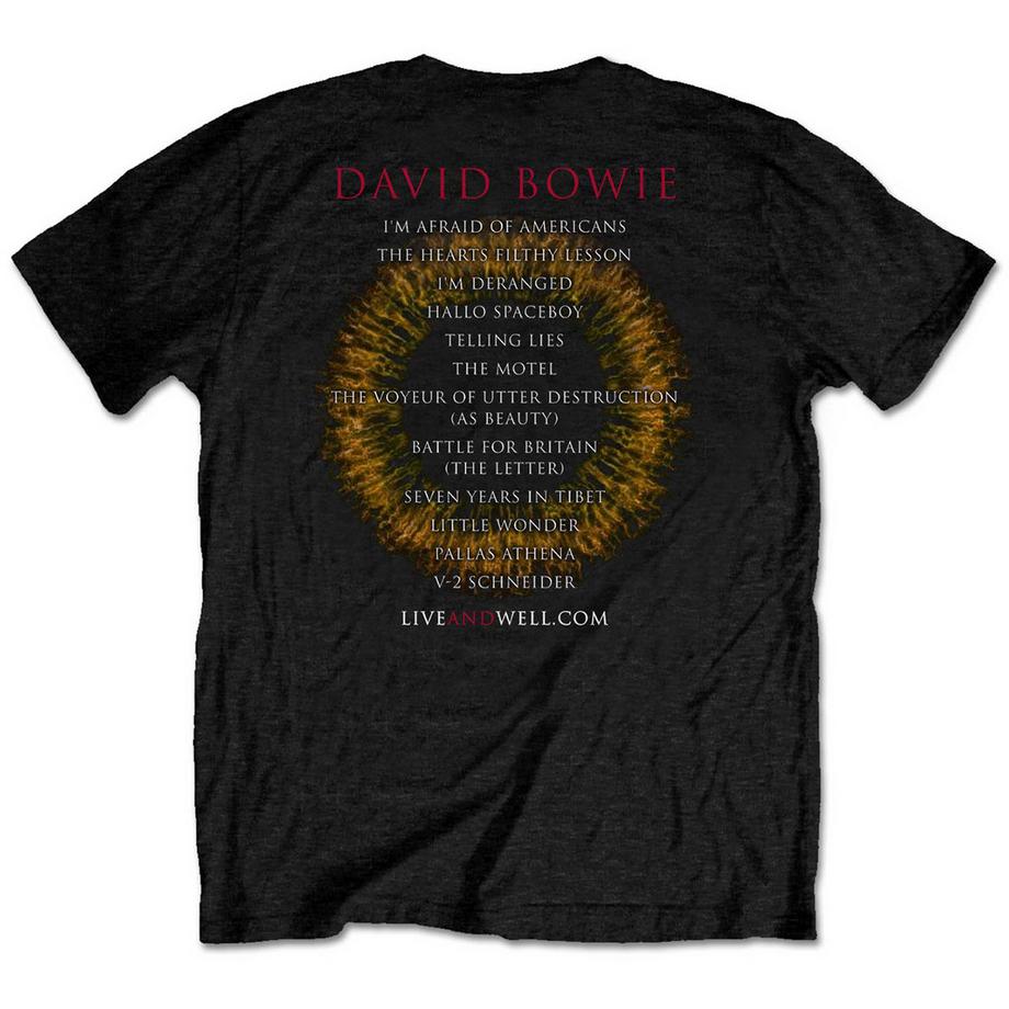 David Bowie LiveAndWell.com T-Shirt  