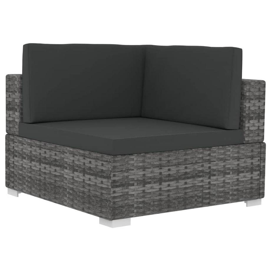 VidaXL Ecksofa poly-rattan  