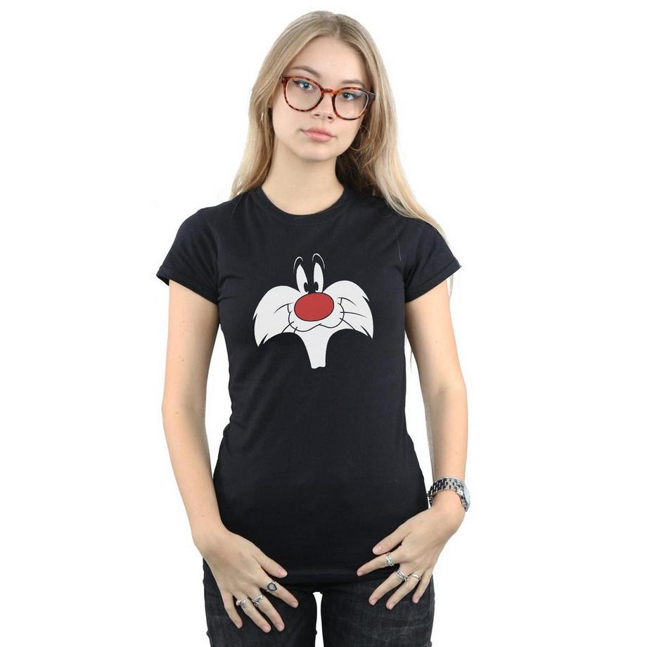 LOONEY TUNES Sylvester il Gatto T-shirt stampata  