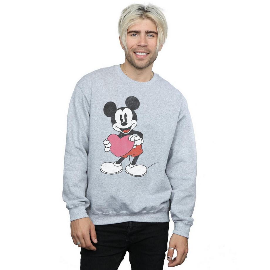 Disney Mickey Mouse Coeur Sweatshirt  