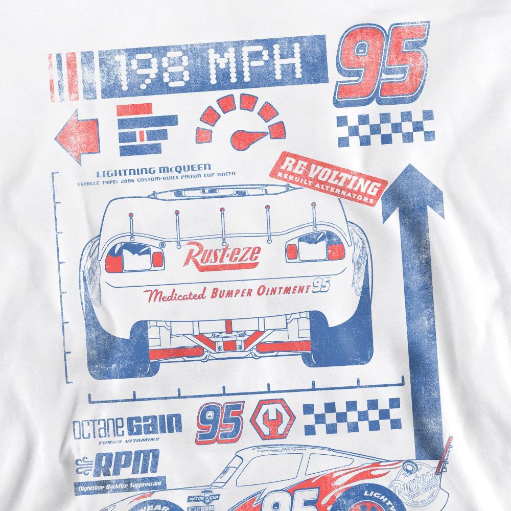 Cars 198 MPH Felpa Stampata  