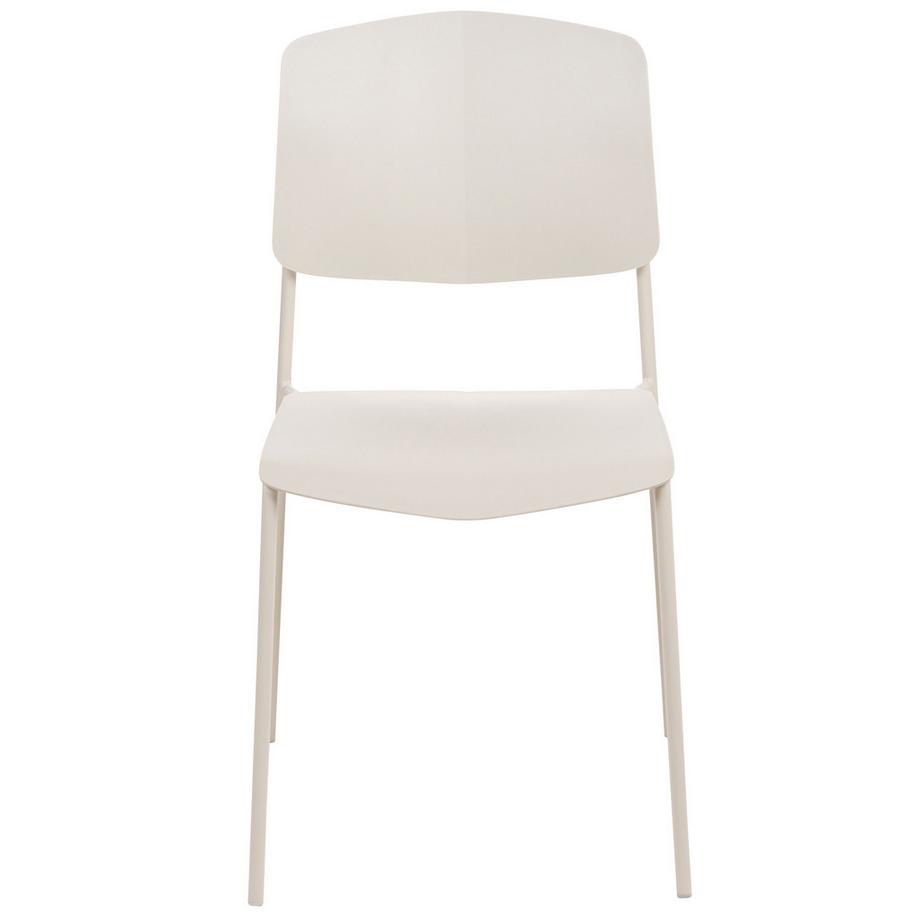 Beliani Esszimmerstuhl 4er Set aus Kunststoff Modern ASTORIA  