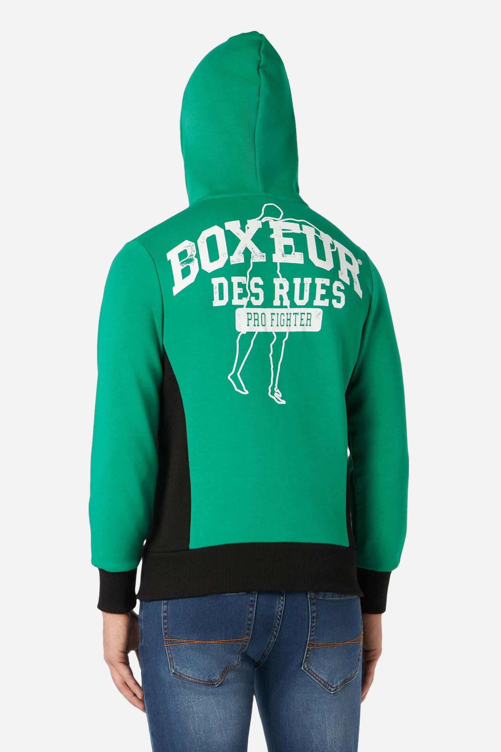 BOXEUR DES RUES  Sweat à capuche zippé Hooded Full Zip Sweatshirt 