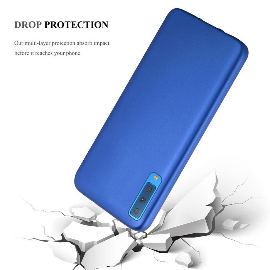 Cadorabo  Hülle für Samsung Galaxy A7 2018 TPU Silikon Matt 