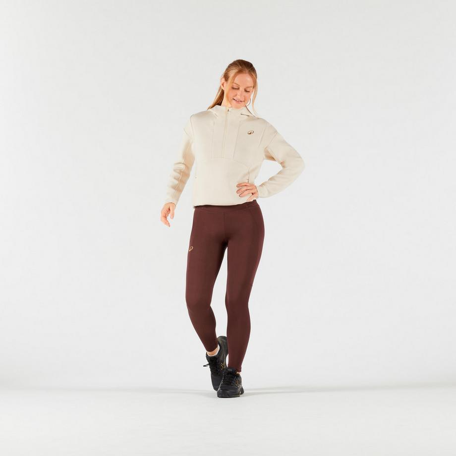 KUIKMA  Leggings tennis donna Dry Hip Ball vita bassa poliestere elastan 