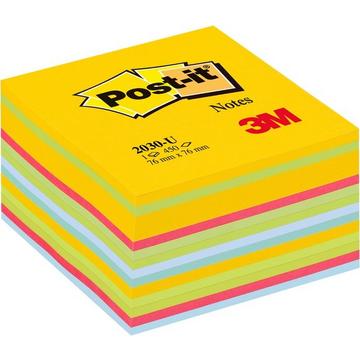 POST-IT Würfel 76x76mm 2030-U multicolor/450 Blatt