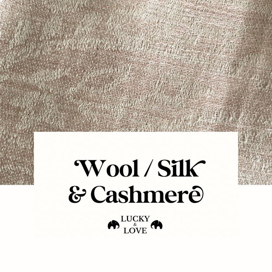 LUCKY & LOVE Safiya Kaschmir Seidenwollschal  