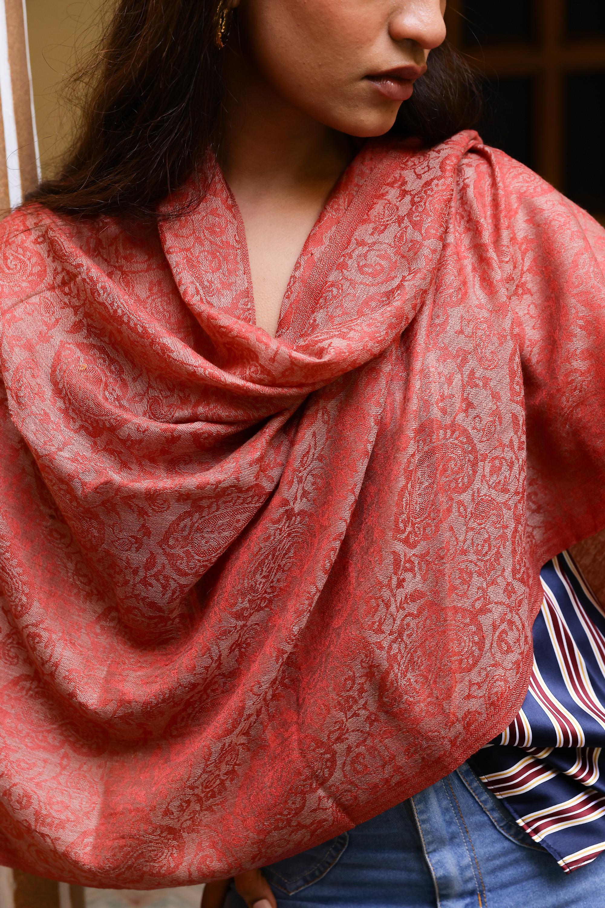 LUCKY & LOVE Safiya Kaschmir Seidenwollschal  