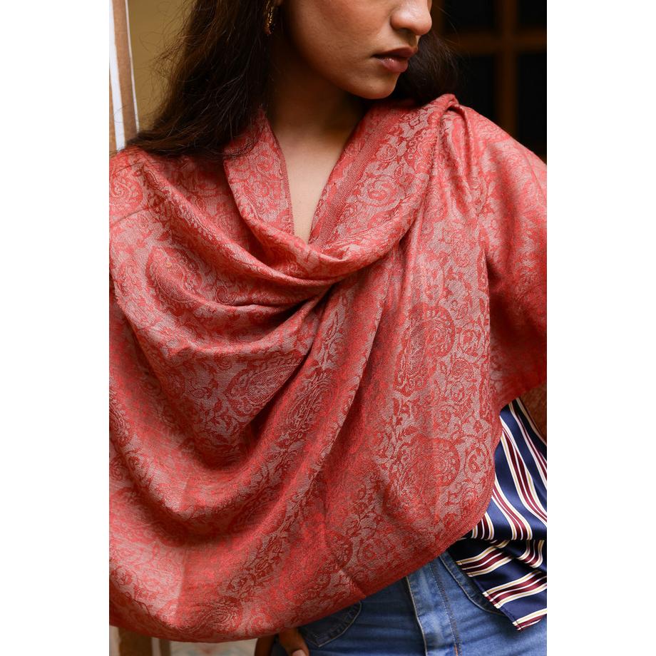 LUCKY & LOVE Safiya Kaschmir Seidenwollschal  