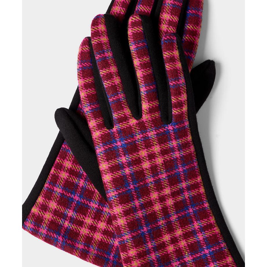 Joe Browns Elastische Handschuhe im Tartan-Muster  