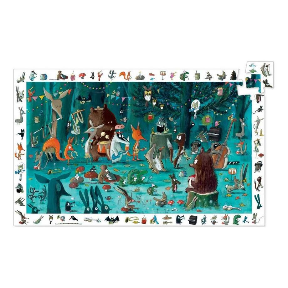 Djeco  Puzzle Das Orchester (35Teile) 