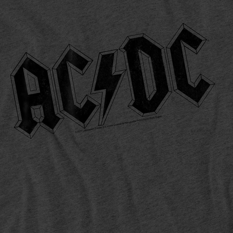 AC/DC ACDC Bedrucktes Kurzarm T-Shirt  