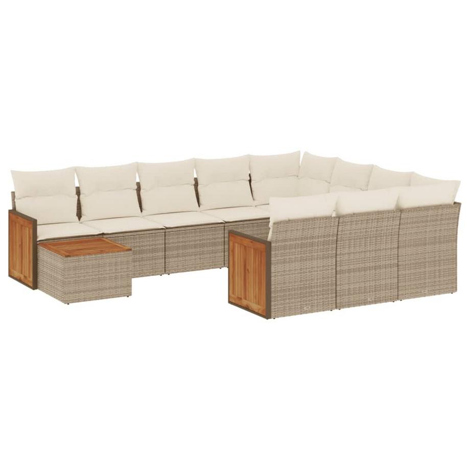 Garten sofagarnitur poly-rattan