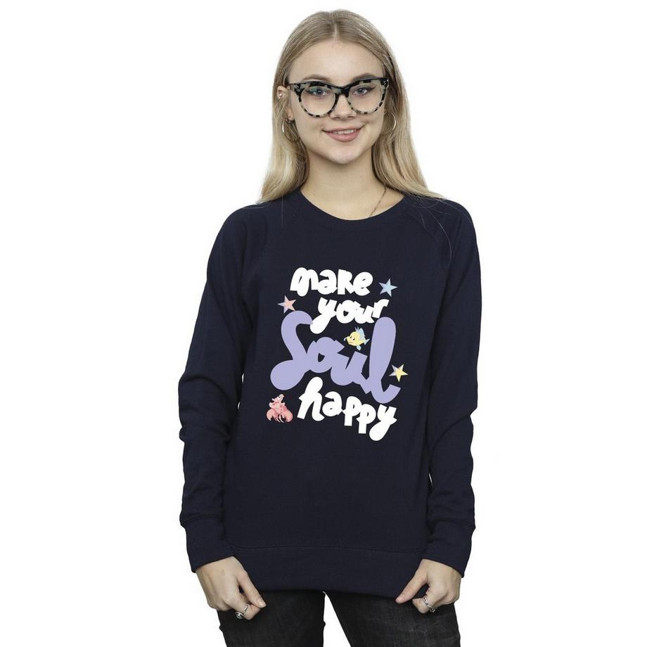 Disney The Little Mermaid Happy Sweatshirt  