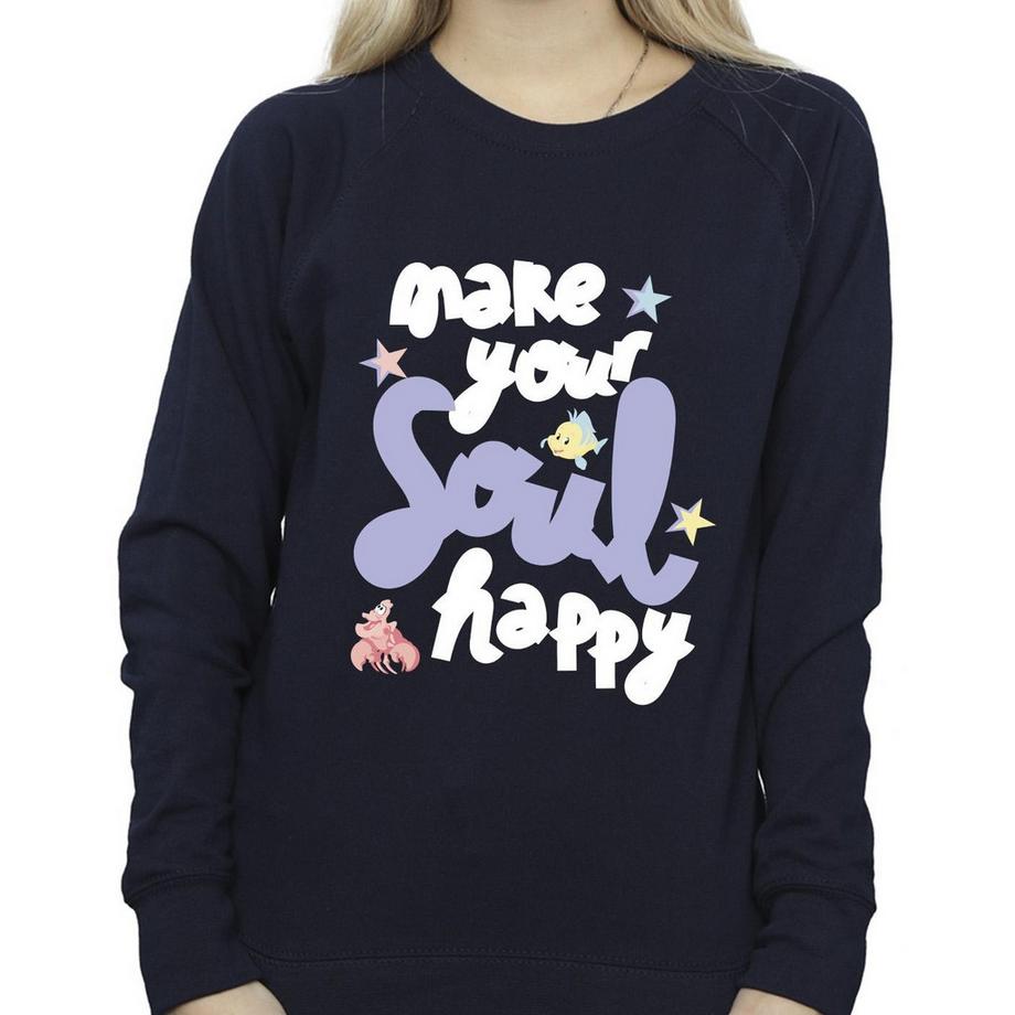 Disney The Little Mermaid Happy Sweatshirt  