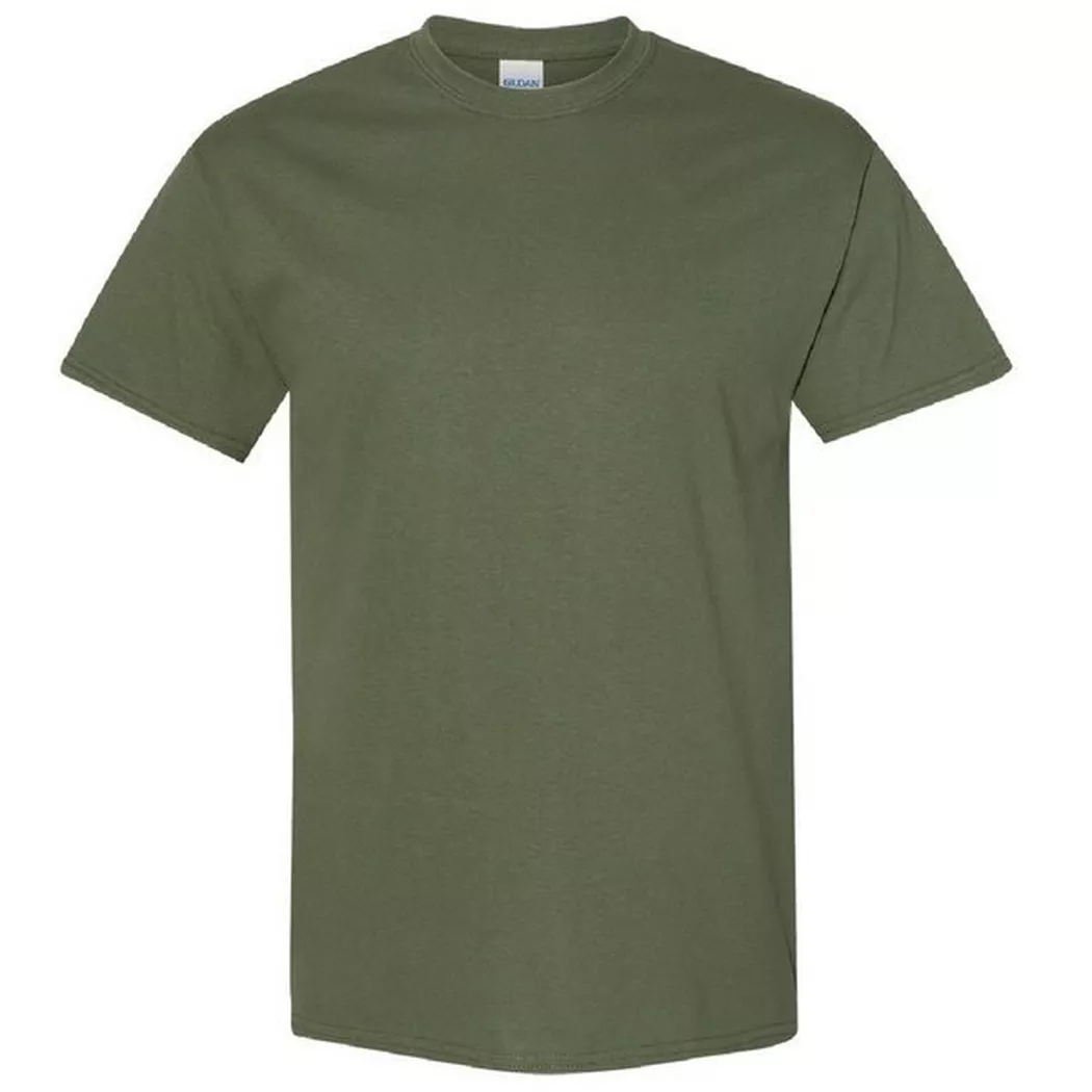 Gildan - TShirt kurzärmlig, für Herren, Militärgrün, Größe XXL