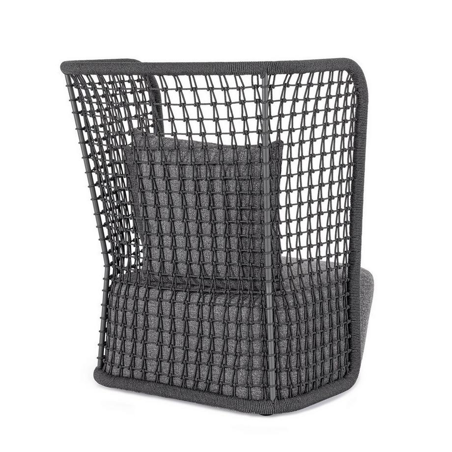 mutoni lifestyle Gartensessel Kollar anthrazit  