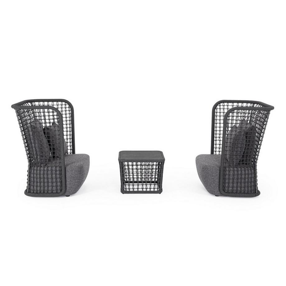 mutoni lifestyle Gartensessel Kollar anthrazit  