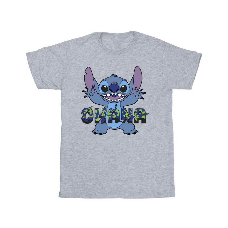 Disney Ohana Stitch T-Shirt Grafica  