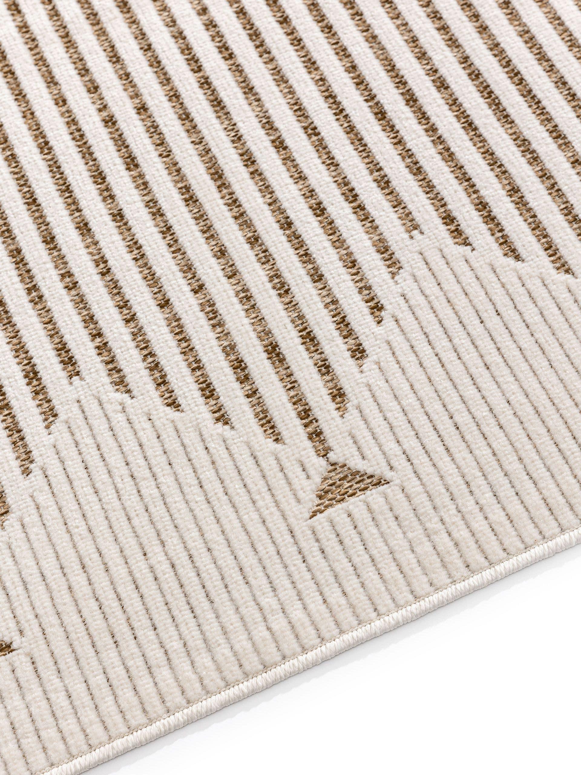 Benuta Tapis d'extérieur & intérieur Kaleo Crème/Beige  