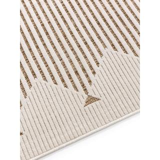 Benuta Tapis d'extérieur & intérieur Kaleo Crème/Beige  