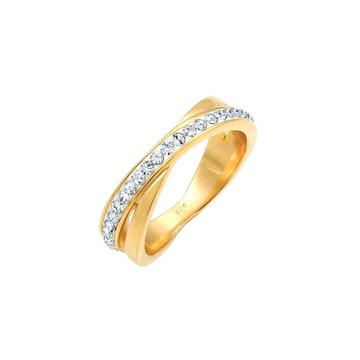Ring Wickelring Zart Basic Kristalle