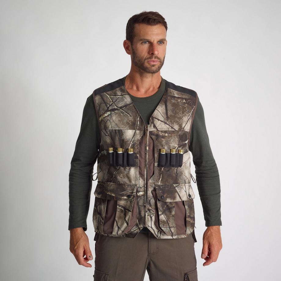 SOLOGNAC  Gilet caccia Treemetic Camouflage poliestere 