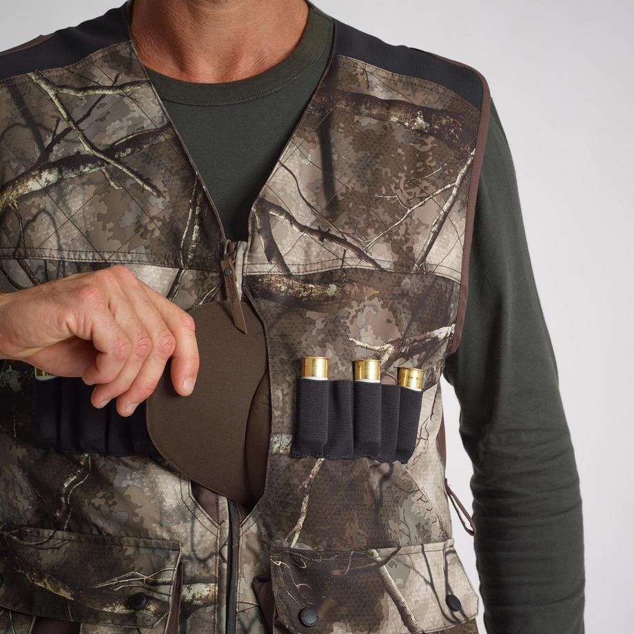 SOLOGNAC  Gilet caccia Treemetic Camouflage poliestere 