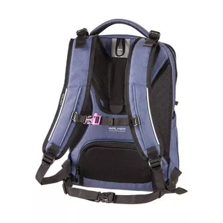 Walker  Elite Rucksack Schulrucksack Blau, Pink Polyester 