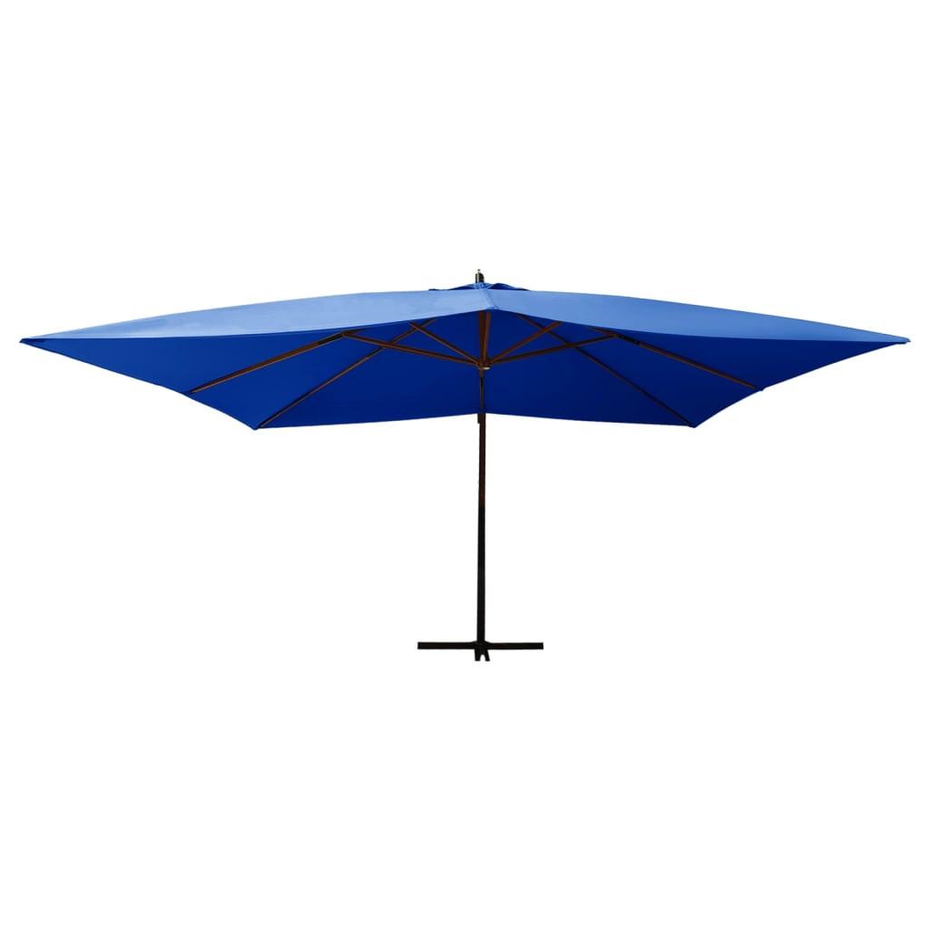 VidaXL Parasol de jardin en porte-à-faux  