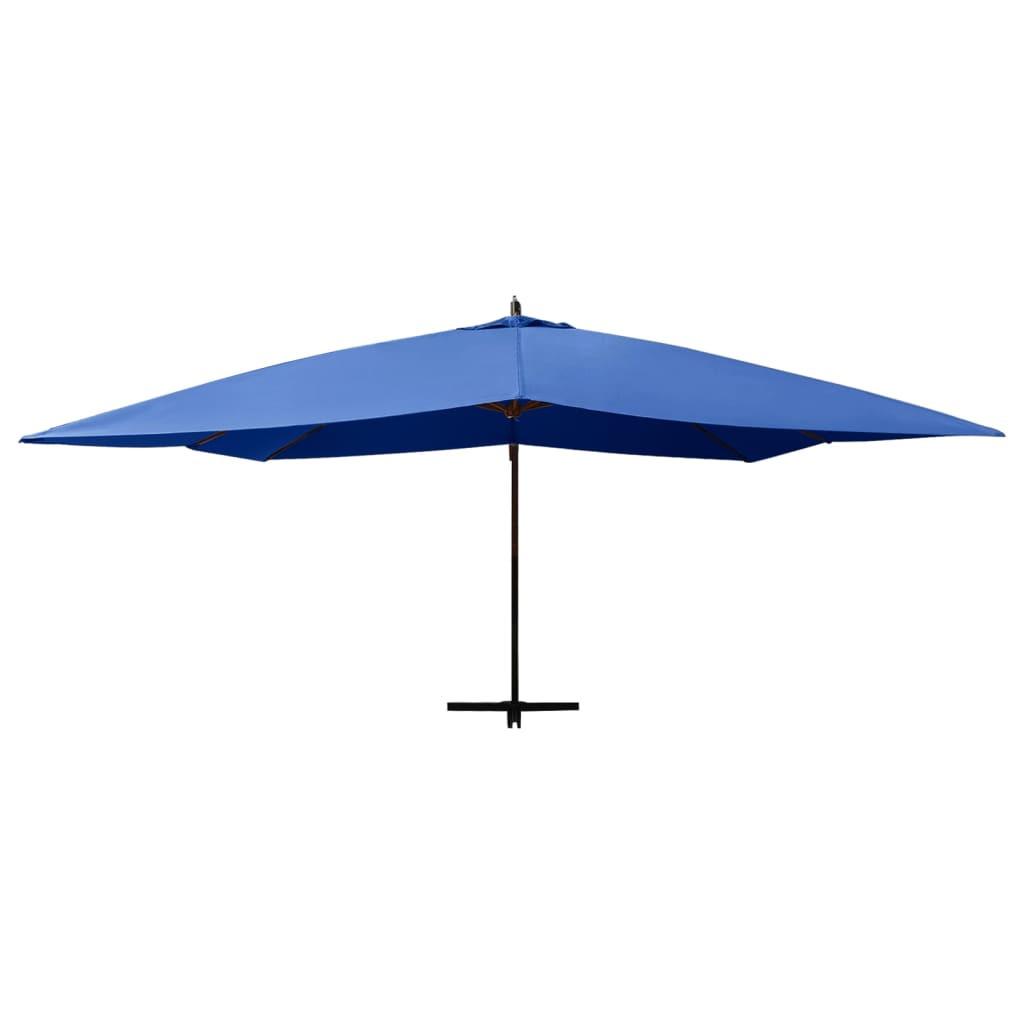 VidaXL Parasol de jardin en porte-à-faux  