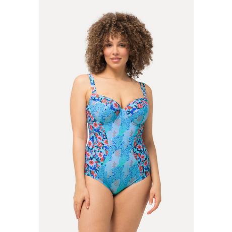 Ulla Popken Costume da bagno Coppe morbide Ferretto Spalline regolabili Riciclato  